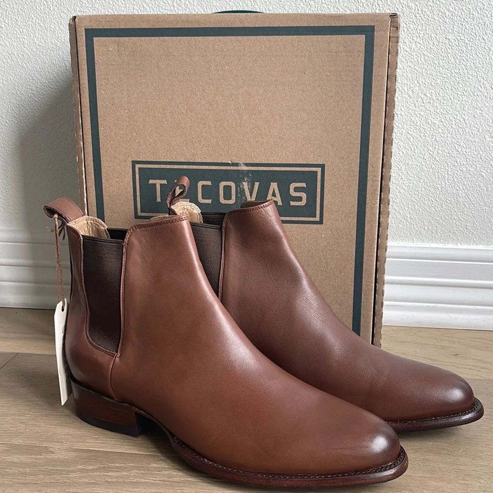 Tecovas The Chance Tan Leather Chelsea Boots Western Men 13 D Cowpoke Casual Tecovas | Shoes | Tecovas The Chance Chelsea Boots Like New  main image 3